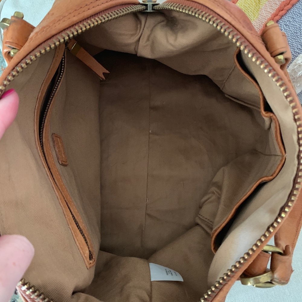 Madewell Glasgow Satchel lightly used - Picture 6 of 6